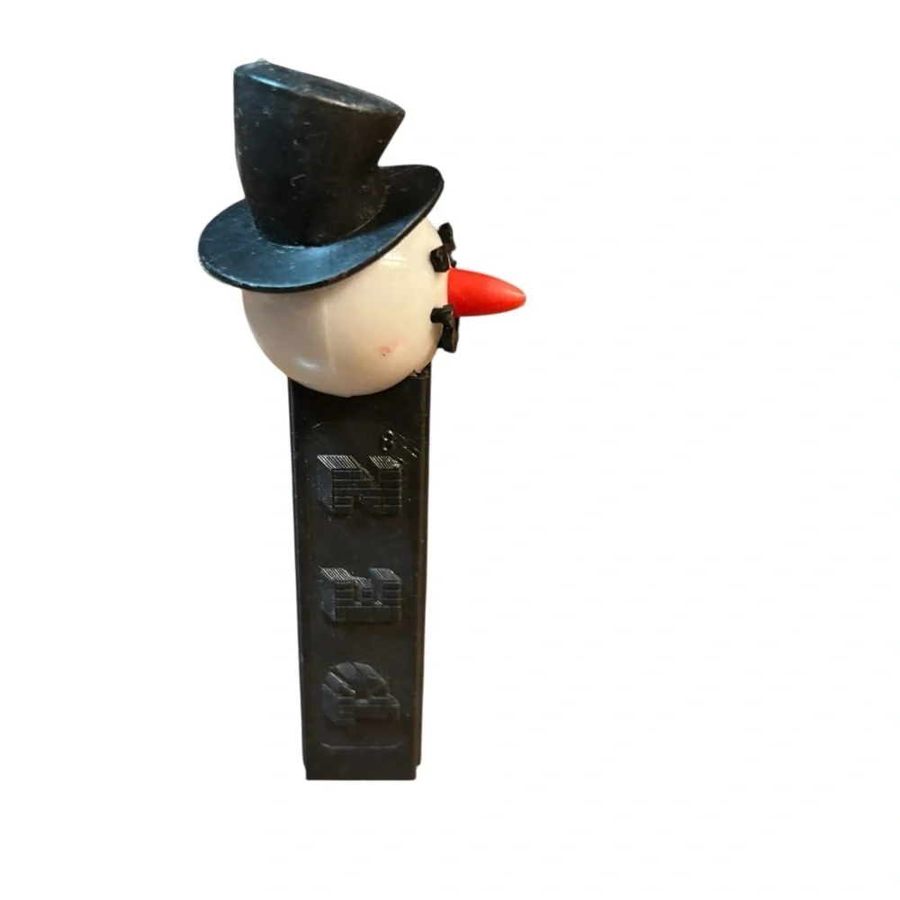 Vintage No Feet Snowman Pez Dispenser Made In Austria
